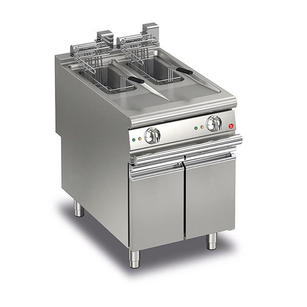 Baron 10+10L Split Pot Electric Deep Fryer Q90FRI/E610