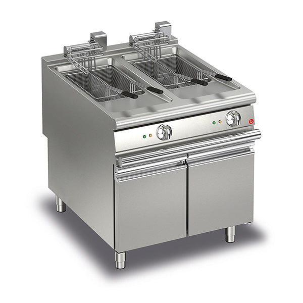 Baron 22+22L Double Basin Electric Deep Fryer Q90FRI/E822