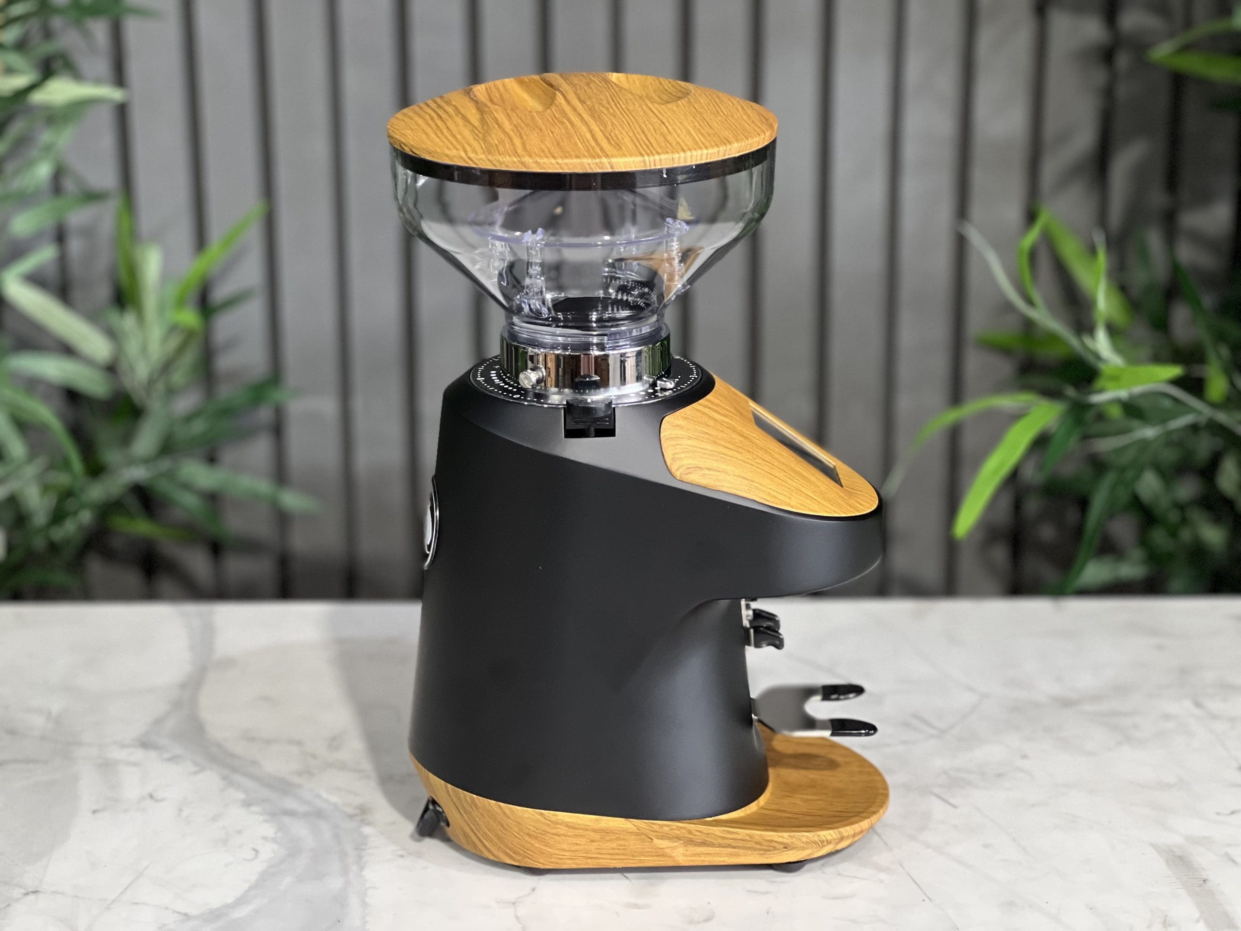 Quamar Nemo-Q Black - Coffee Grinder - Timber