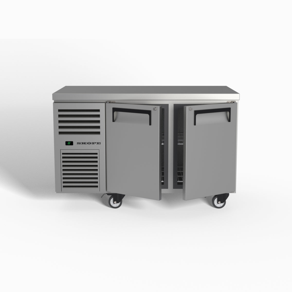 Skope ReFlex 2 Solid Door Underbench GN 1/1 Compatible Fridge 248L - RF7.UBR.2.SD