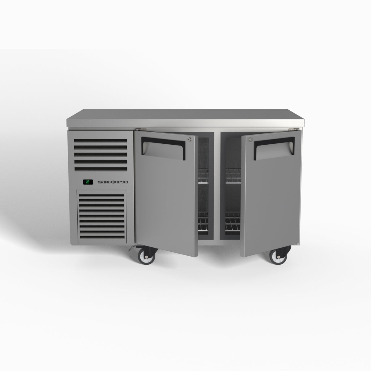 Skope ReFlex 2 Solid Door Underbench GN 1/1 Compatible Fridge 248L - RF7.UBR.2.SD