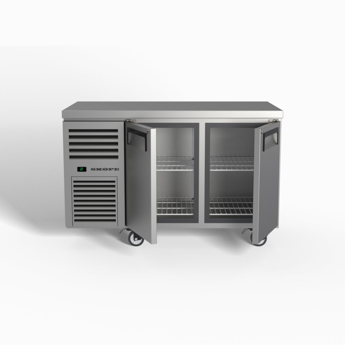 Skope ReFlex 2 Solid Door Underbench GN 1/1 Compatible Fridge 248L - RF7.UBR.2.SD