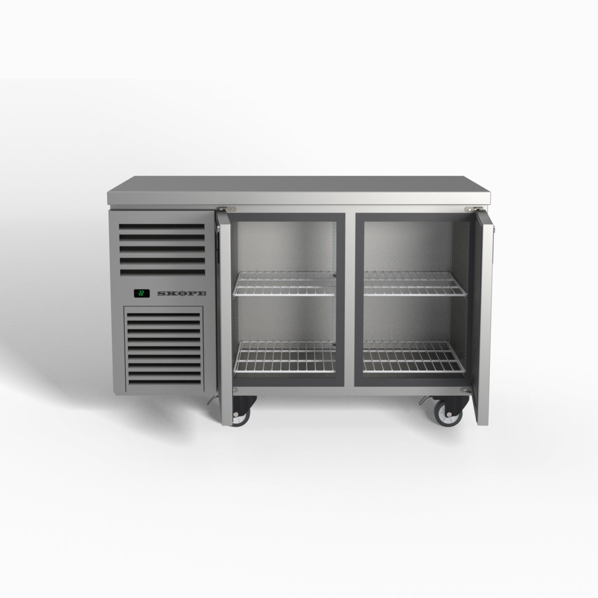 Skope ReFlex 2 Solid Door Underbench GN 1/1 Compatible Fridge 248L - RF7.UBR.2.SD