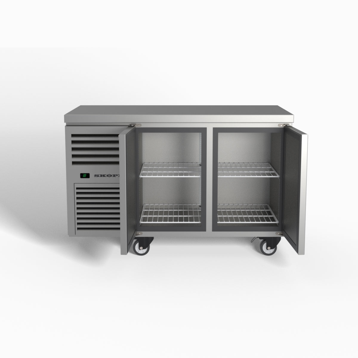 Skope ReFlex 2 Solid Door Underbench GN 1/1 Compatible Fridge 248L - RF7.UBR.2.SD