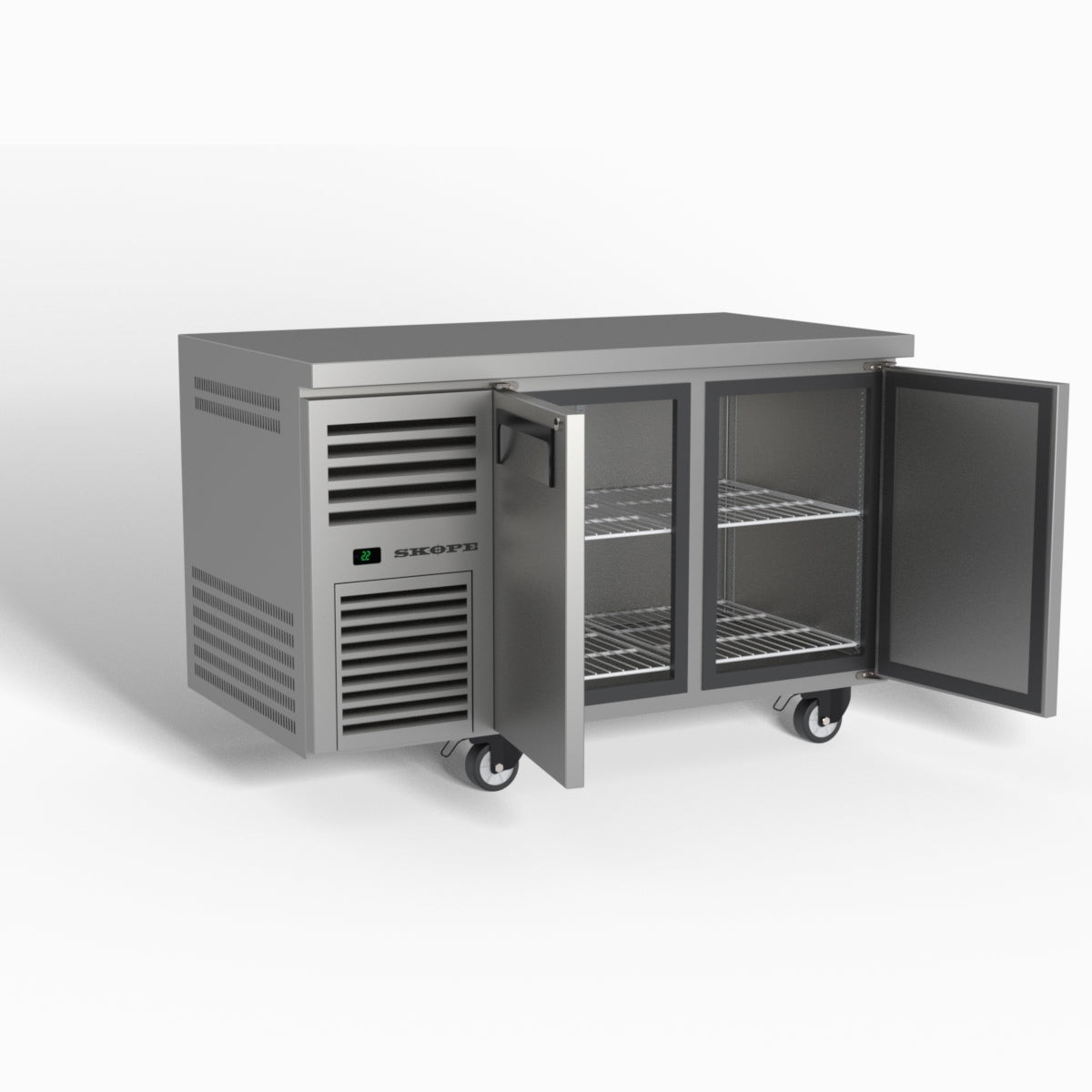 Skope ReFlex 2 Solid Door Underbench GN 1/1 Compatible Fridge 248L - RF7.UBR.2.SD