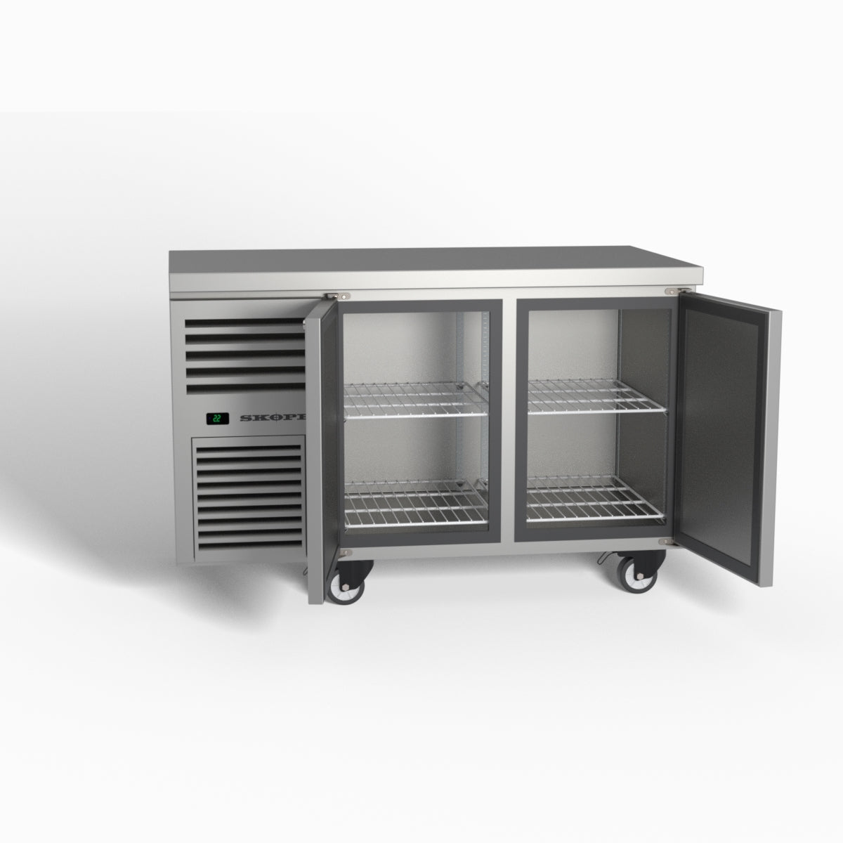 Skope ReFlex 2 Solid Door Underbench GN 1/1 Compatible Fridge 248L - RF7.UBR.2.SD