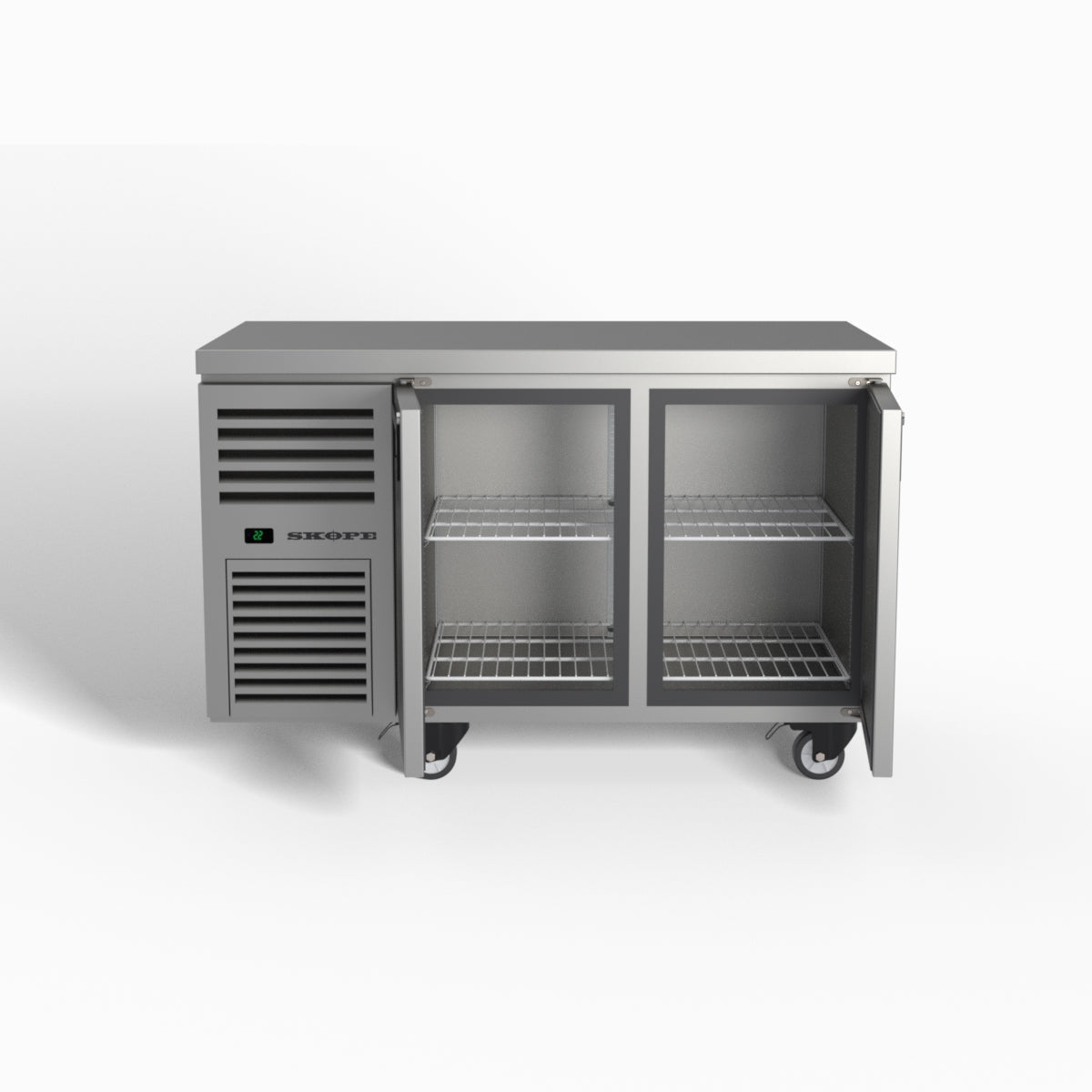 Skope ReFlex 2 Solid Door Underbench GN 1/1 Compatible Fridge 248L - RF7.UBR.2.SD