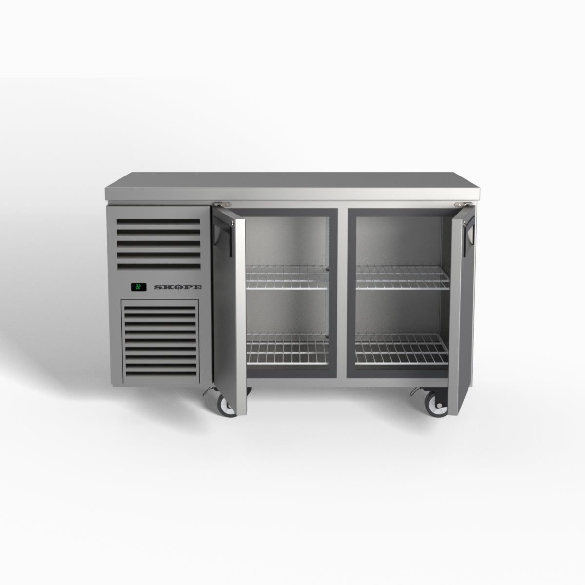 Skope ReFlex 2 Solid Door Underbench GN 1/1 Compatible Fridge 248L - RF7.UBR.2.SD