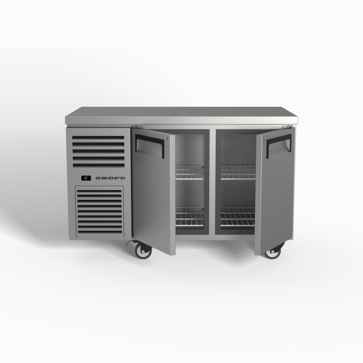 Skope ReFlex 2 Solid Door Underbench GN 1/1 Compatible Fridge 248L - RF7.UBR.2.SD