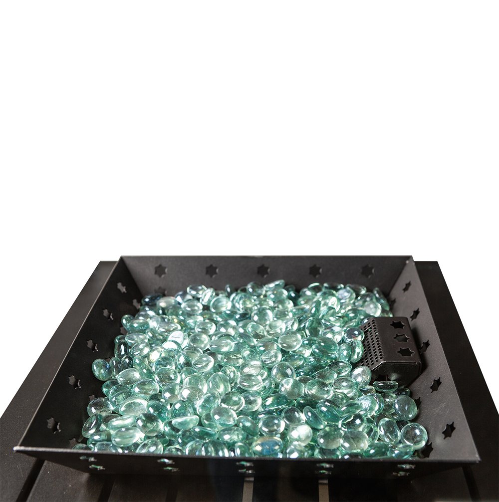 Tremblant Como Black Gas Heater - TREM291