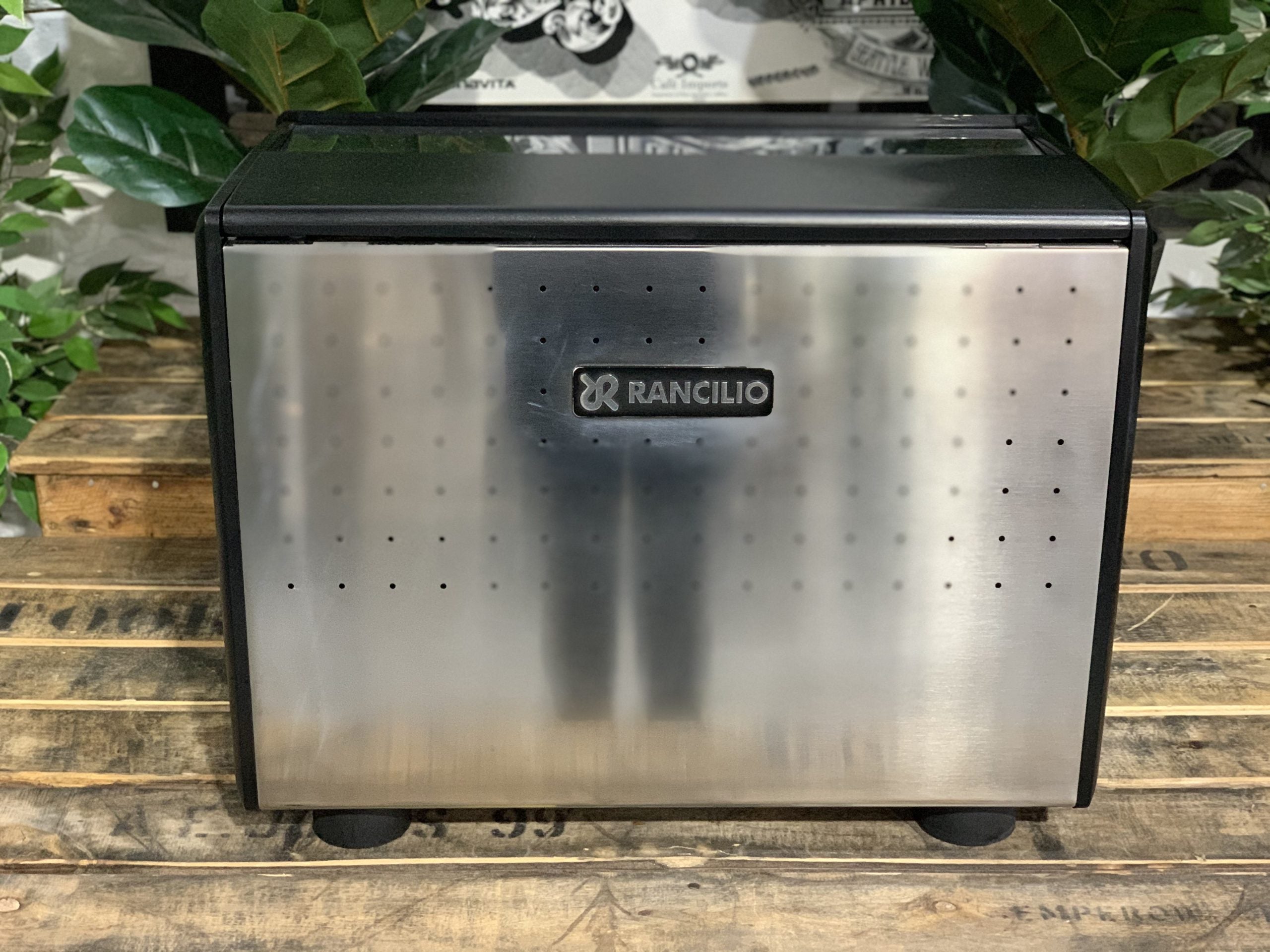 Rancilio Baby 9 - 2 Group Commercial Espresso Machine - Black