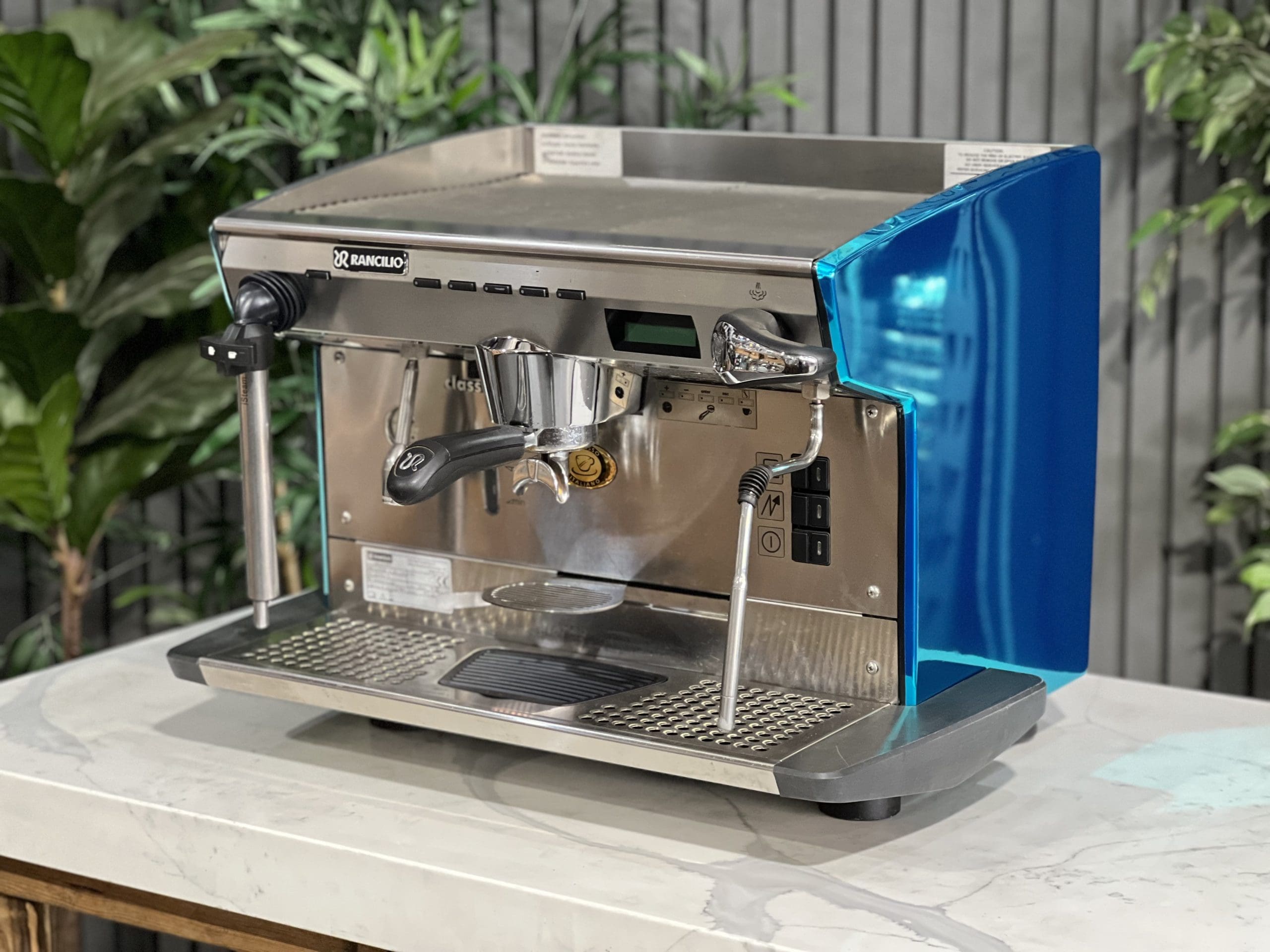 Rancilio Classe 8 1 Group Blue Chrome - 40165