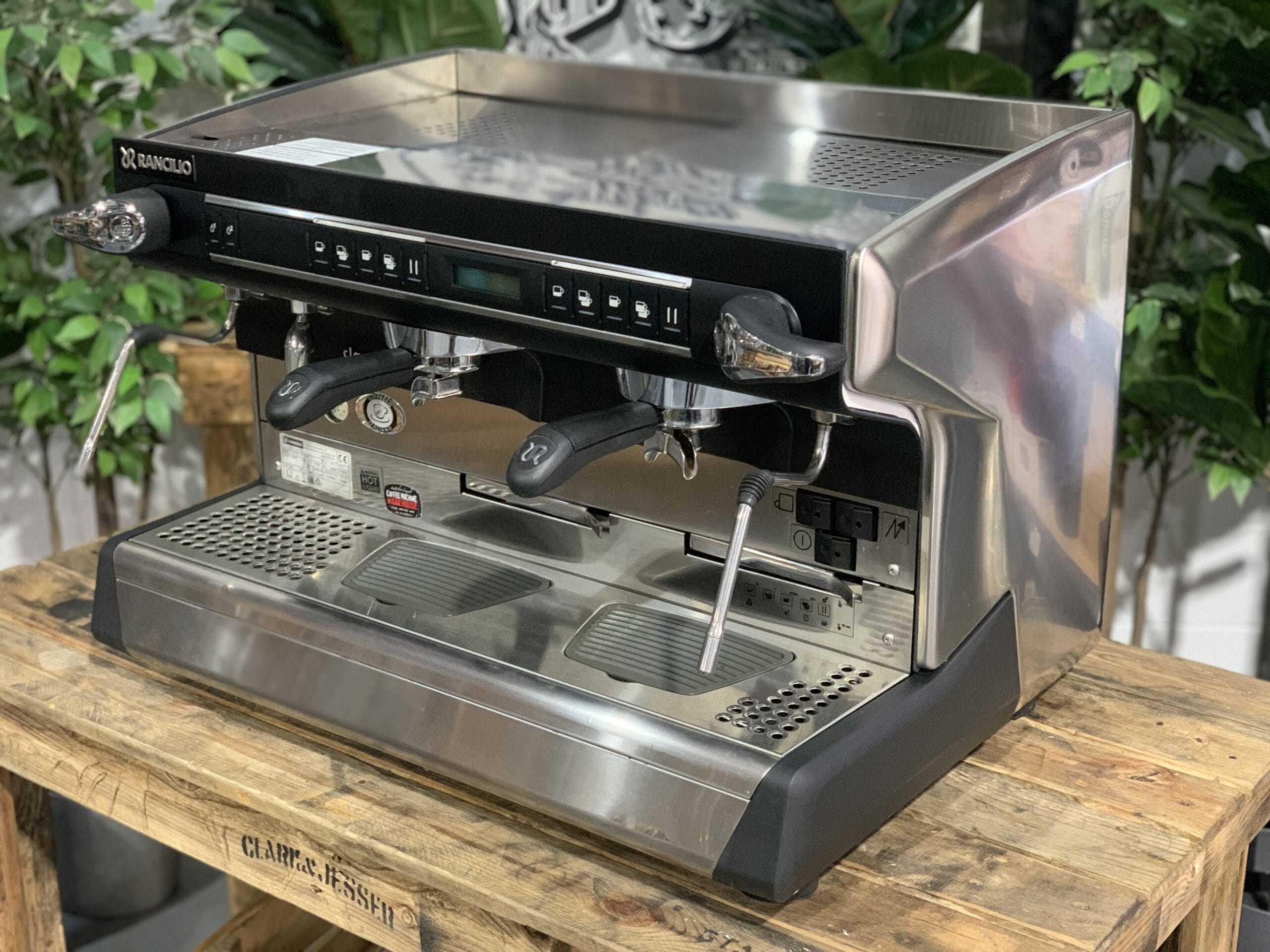 Rancilio Classe 9 USB High Cup 2 Group Stainless Steel - 18188