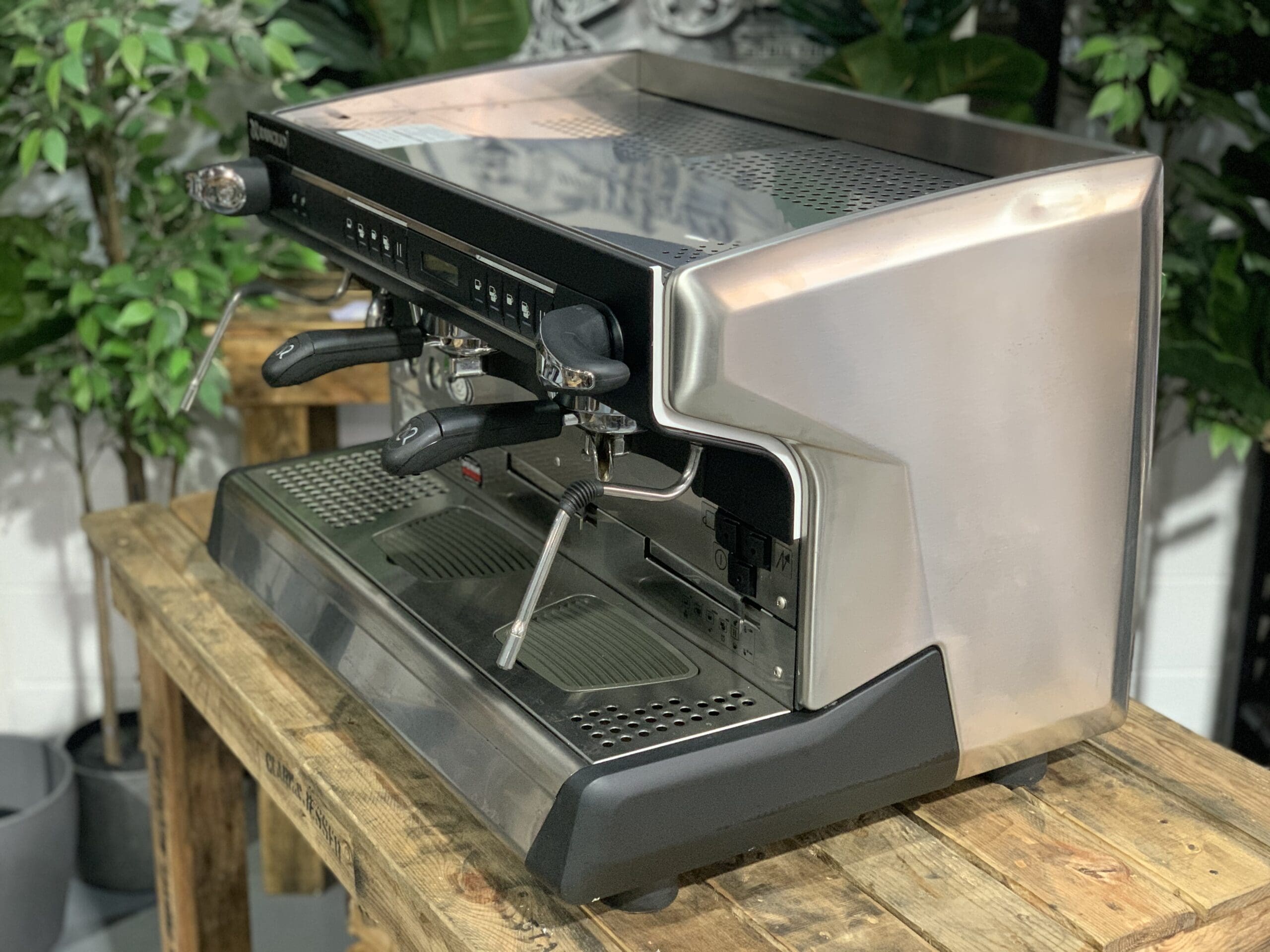 Rancilio Classe 9 USB High Cup 2 Group Stainless Steel - 18188