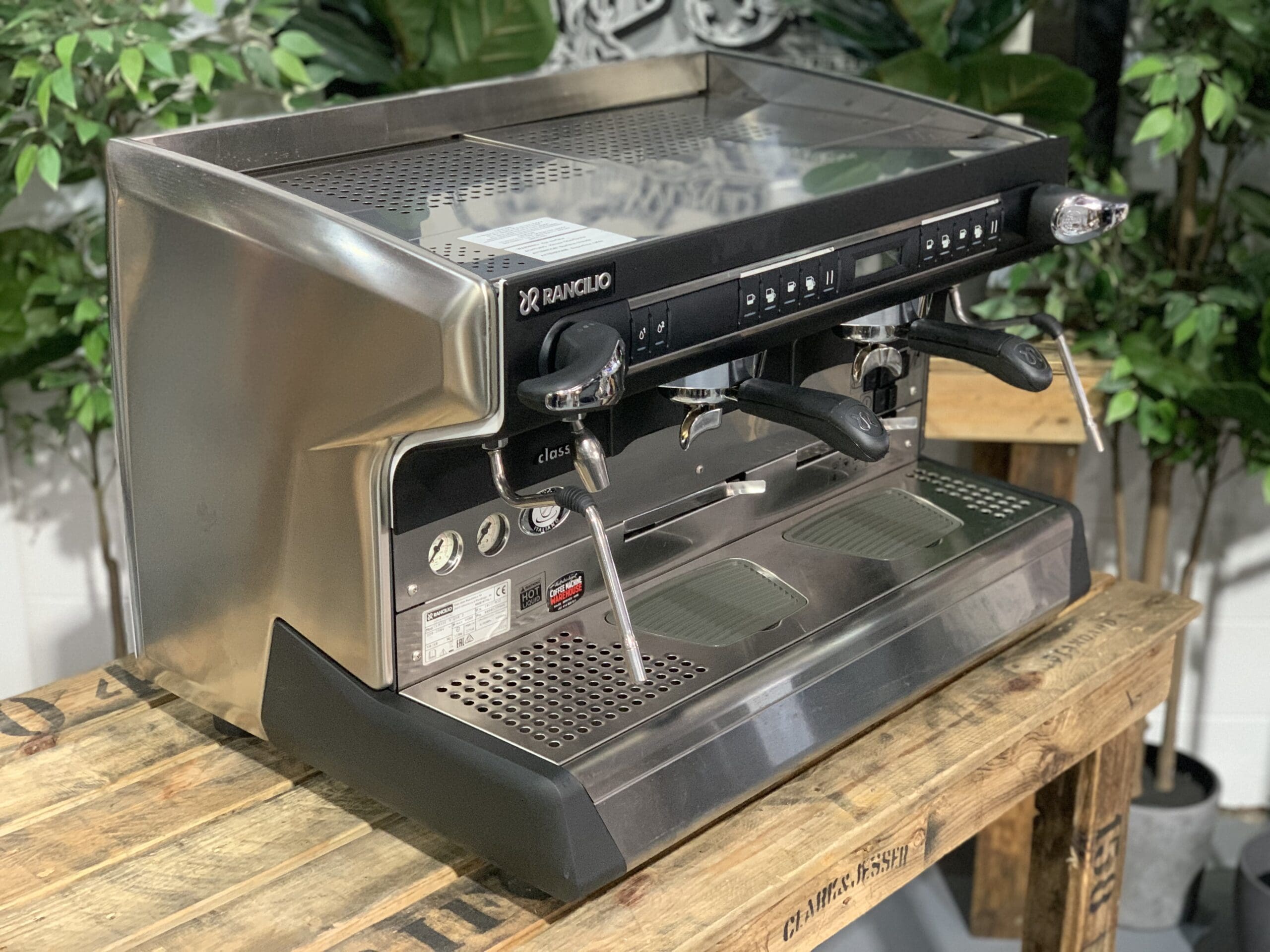 Rancilio Classe 9 USB High Cup 2 Group Stainless Steel - 18188