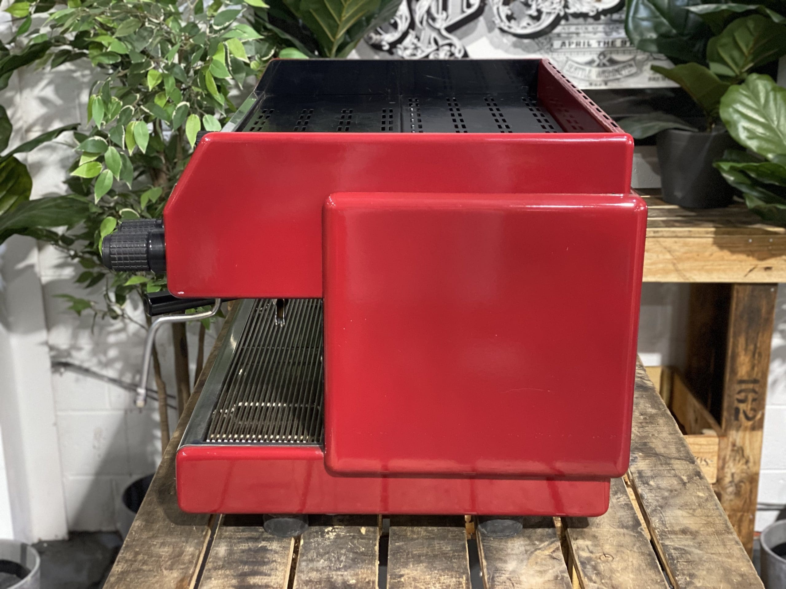 Reneka Plus Low Cup - 2 Group Commercial Espresso Machine - Red