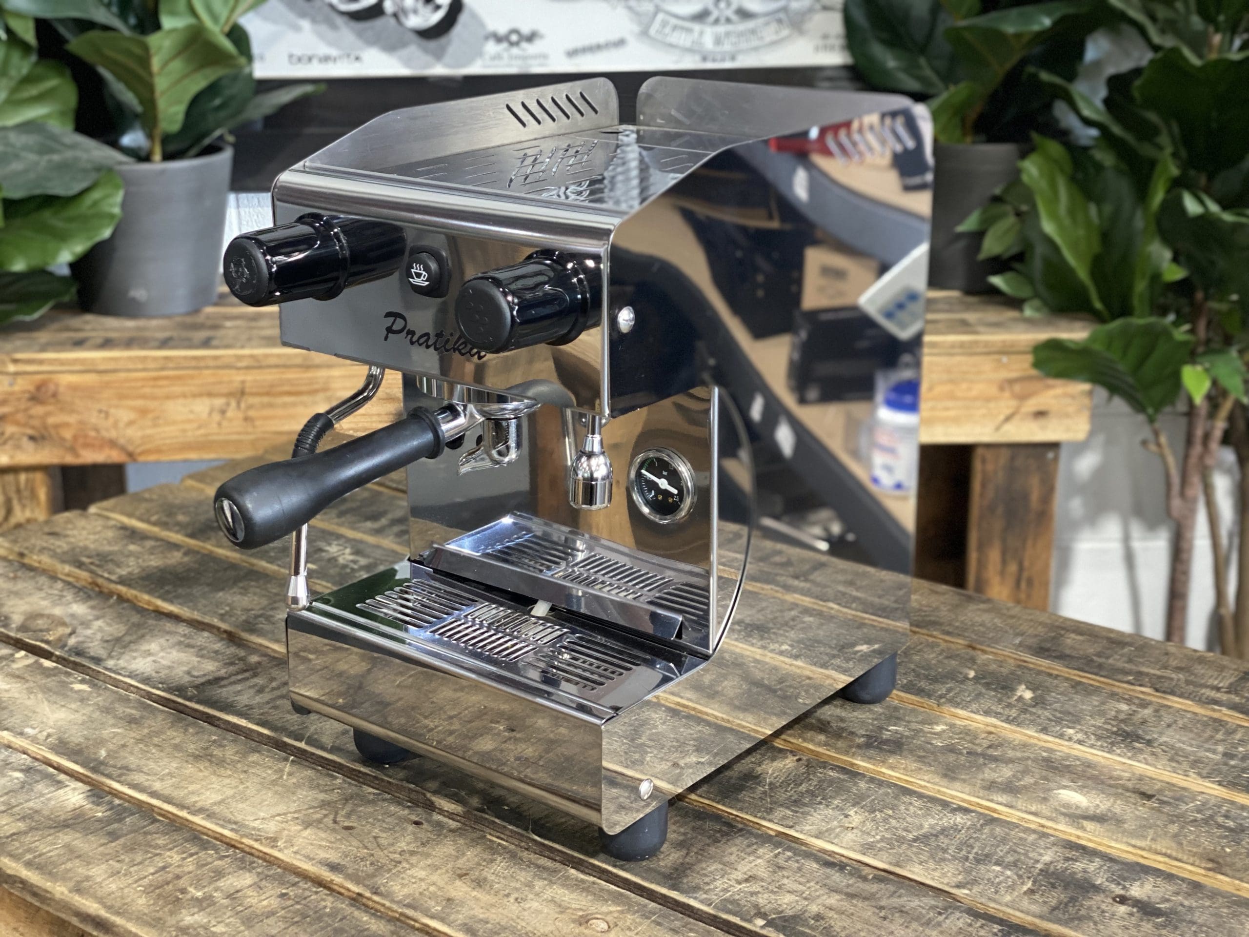 SAB Pratika - 1 Group Commercial Espresso Machine - Stainless