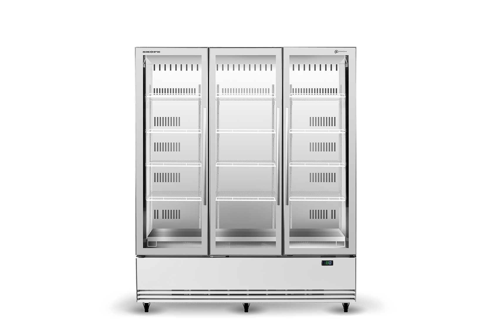 Skope SKB1500N-A 3 Glass Door Display or Storage Fridge