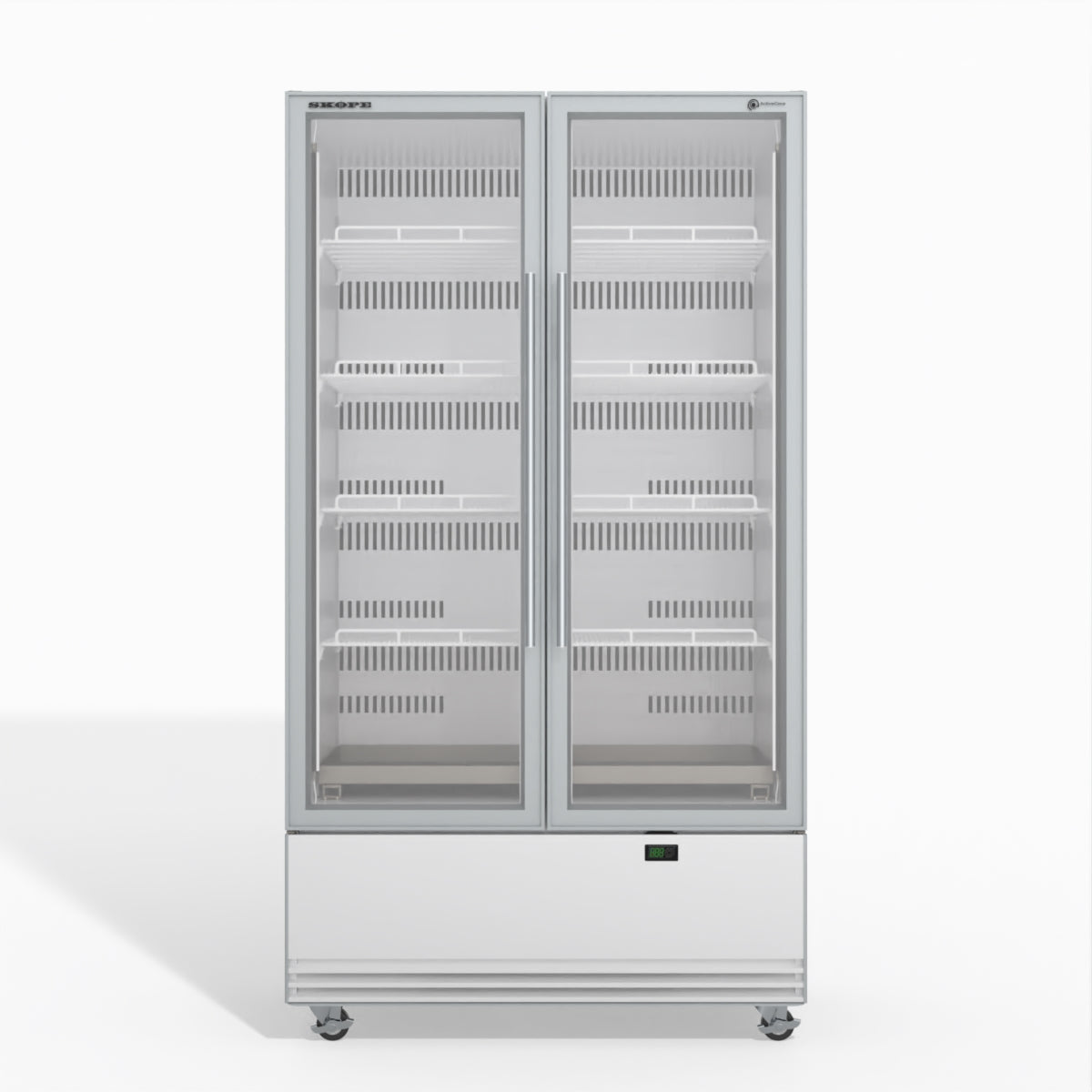 Skope 2 Glass Door Display or Storage Fridge - SKB900N-A