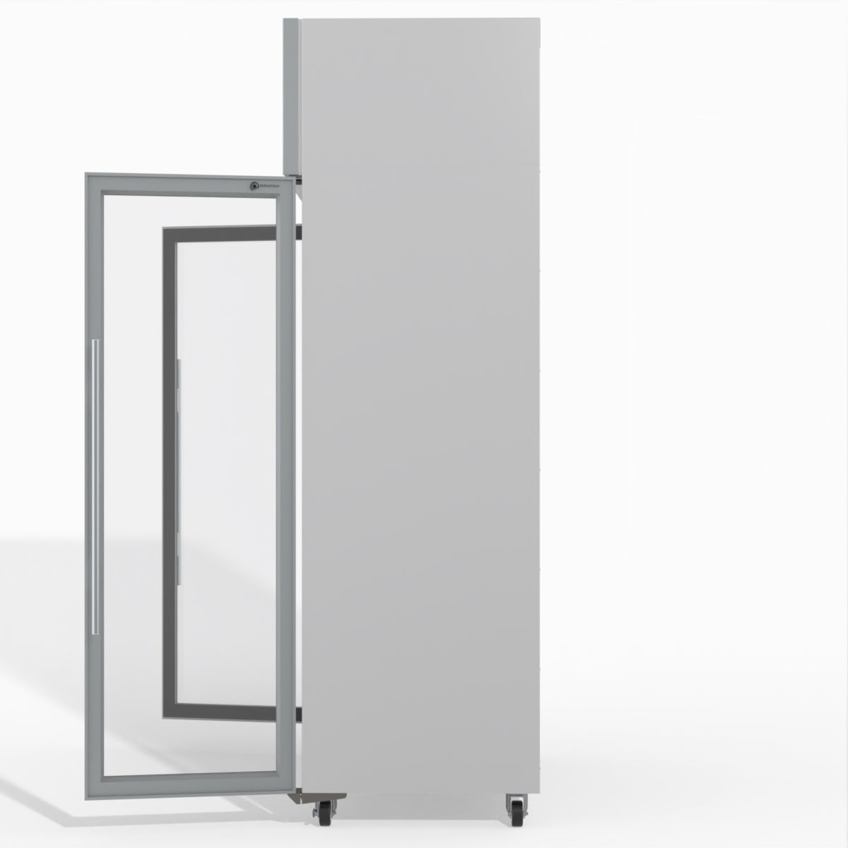 Skope TMF1000N-A 2 1 Glass Door Upright Display or Storage Freezer 896L - White - TMF1000N-A
