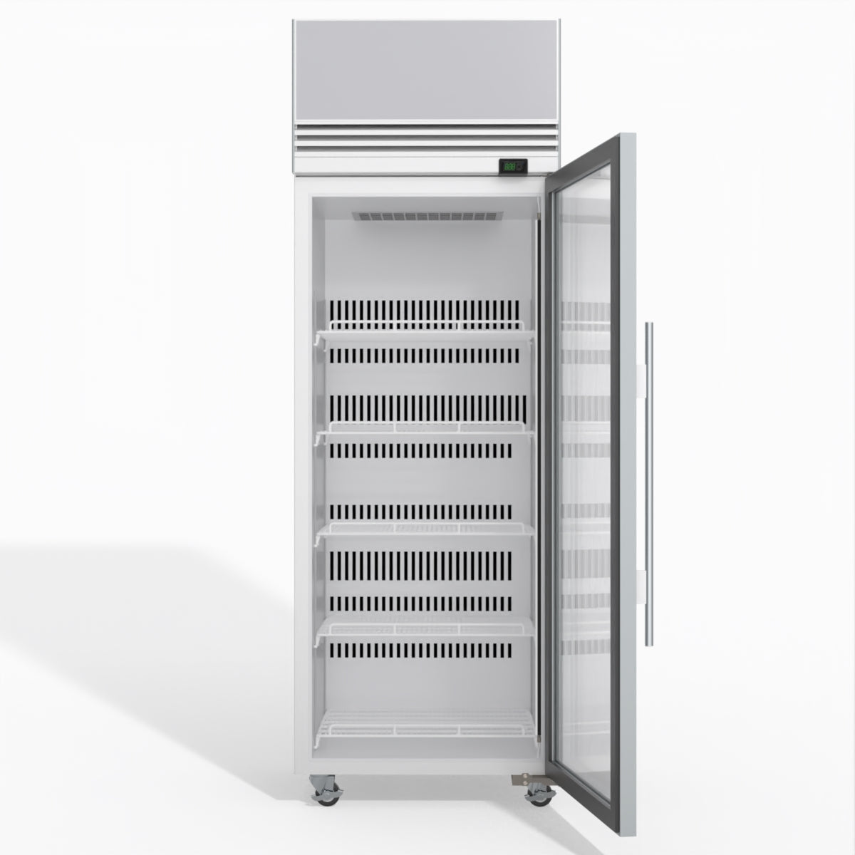 Skope TMF650N-AC 1 Glass Door Display or Storage Freezer Lit Sign 557L - White - TMF650N-AC