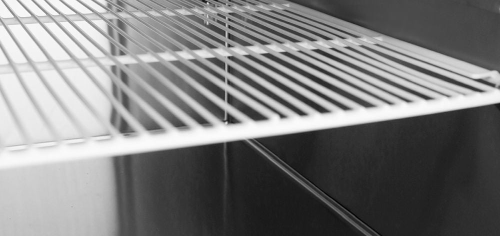 Atosa Three Door Pizza Prep Table Refrigerator MPF8203