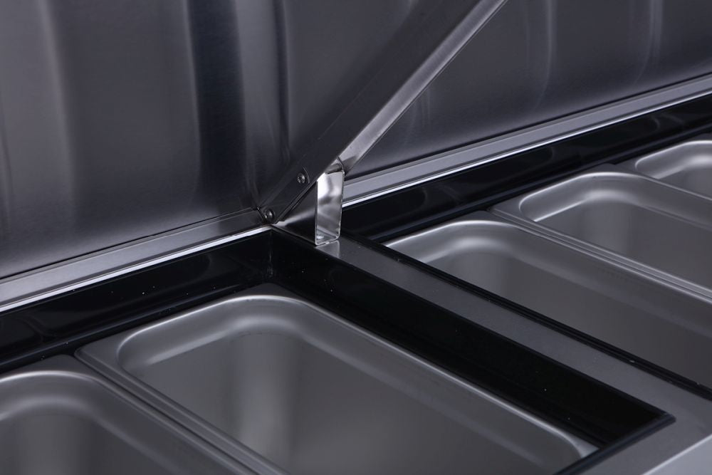 Atosa Single Door Pizza Prep Table Refrigerator MPF8201