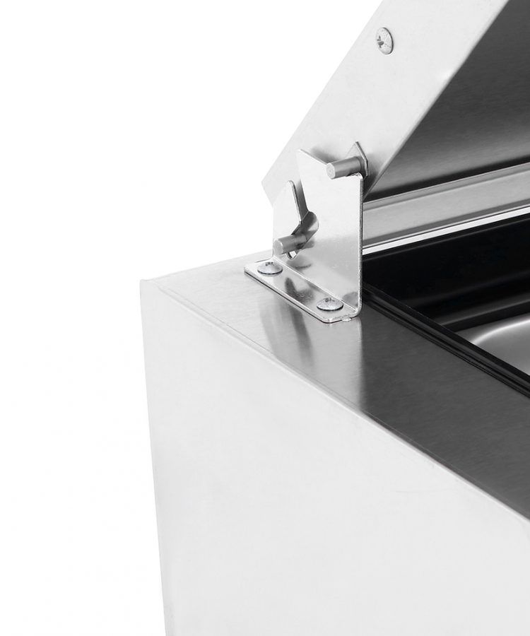 Atosa Double Door Pizza Prep Table Refrigerator MPF8202