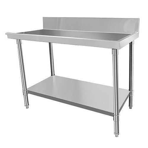 Mixrite Stainless Steel Right-Handed Dishwasher Bench Outlet - 1200mW x 700mmD WAT7120R