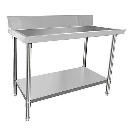 Mixrite Stainless Steel Left-Handed Dishwasher Bench Outlet - 600mW x 600mmD WST6060L