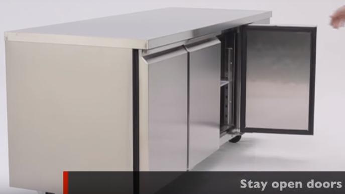 Atosa Three Door Cooling Table EPF3432