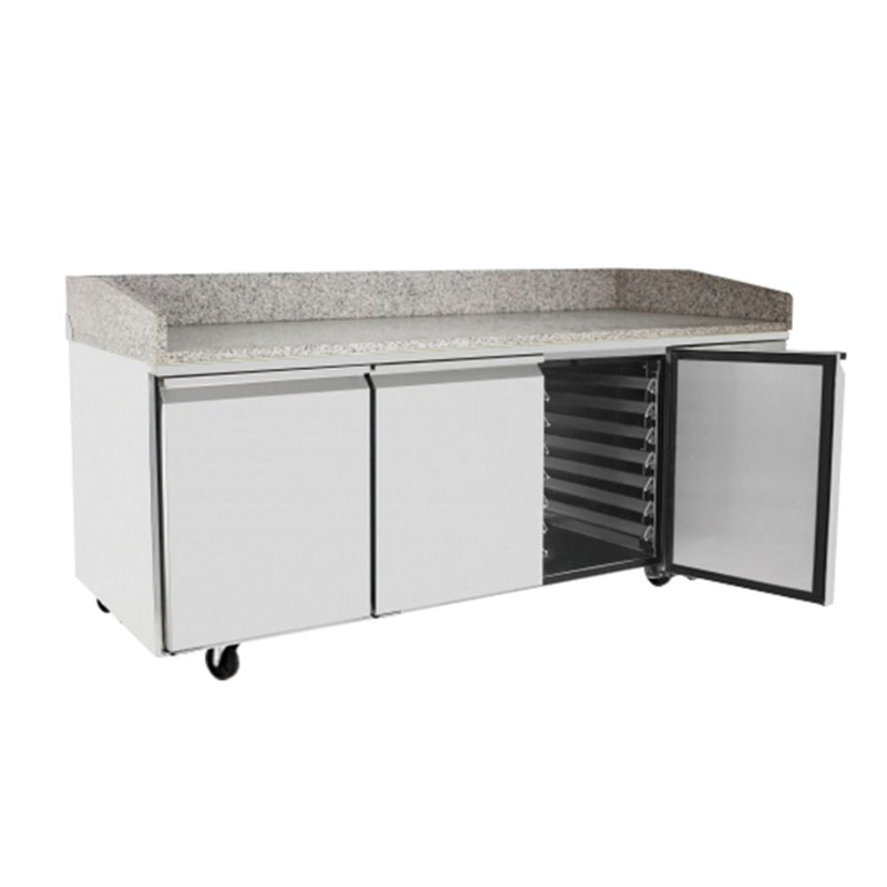 Atosa 3 Door Refrigerated Pizza Table EPF3485