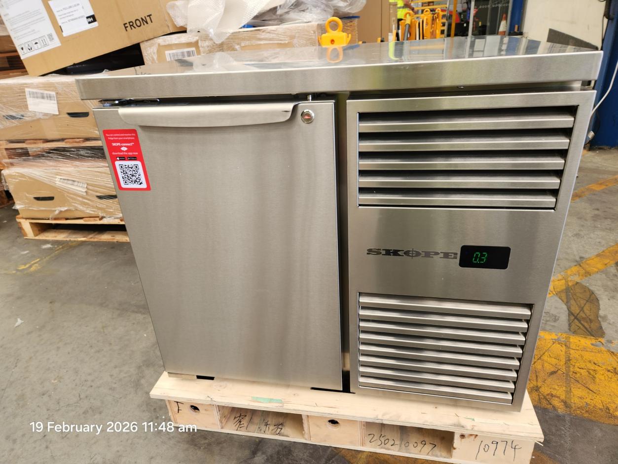 CLEARANCE - Skope ProSpec One Solid Door Underbench GN 1/1 Right Hand Fridge - PG11.UBR.1.SD.RH-5074884061403001