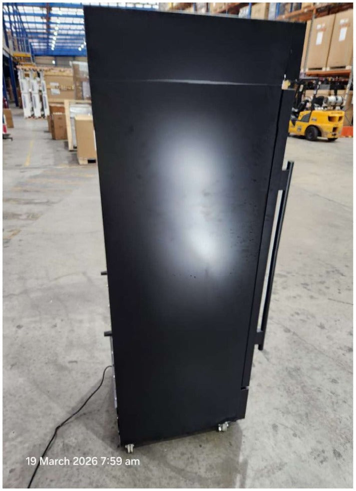 CLEARANCE - BME300N-AC 1 Glass Door Display Fridge, Lit Sign - BME300N-AC-QA250710819