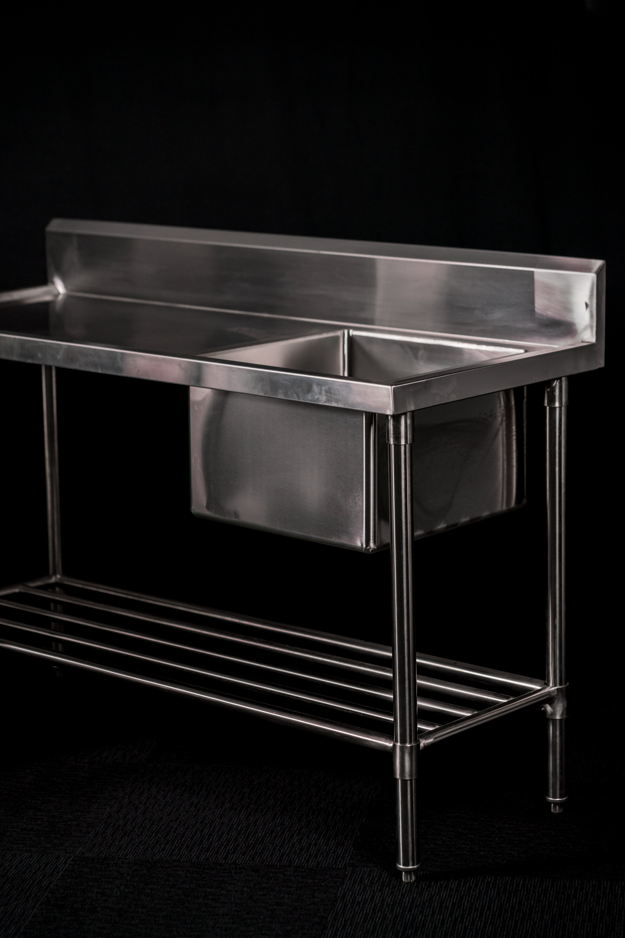 Mixrite Stainless Steel Dishwasher Single Inlet Right Sink - 700mmD WSS17120R