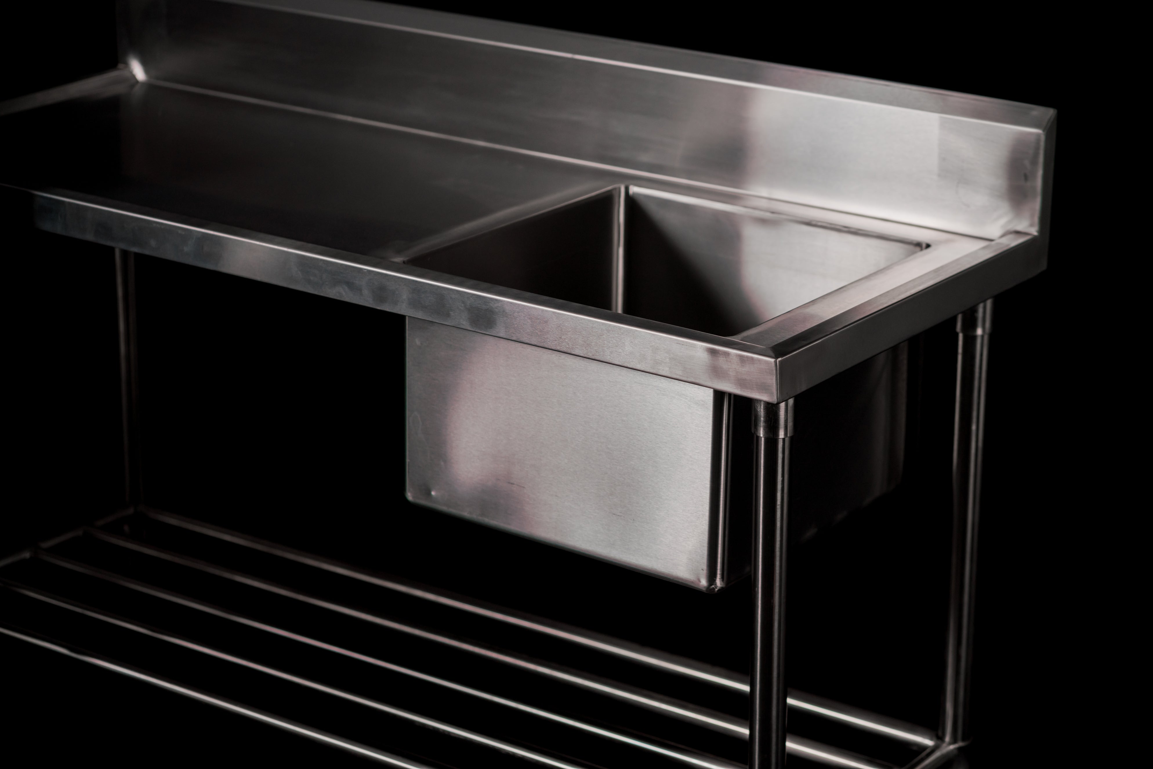 Mixrite Stainless Steel Dishwasher Single Inlet Right Sink - 600mmD WSS16120R