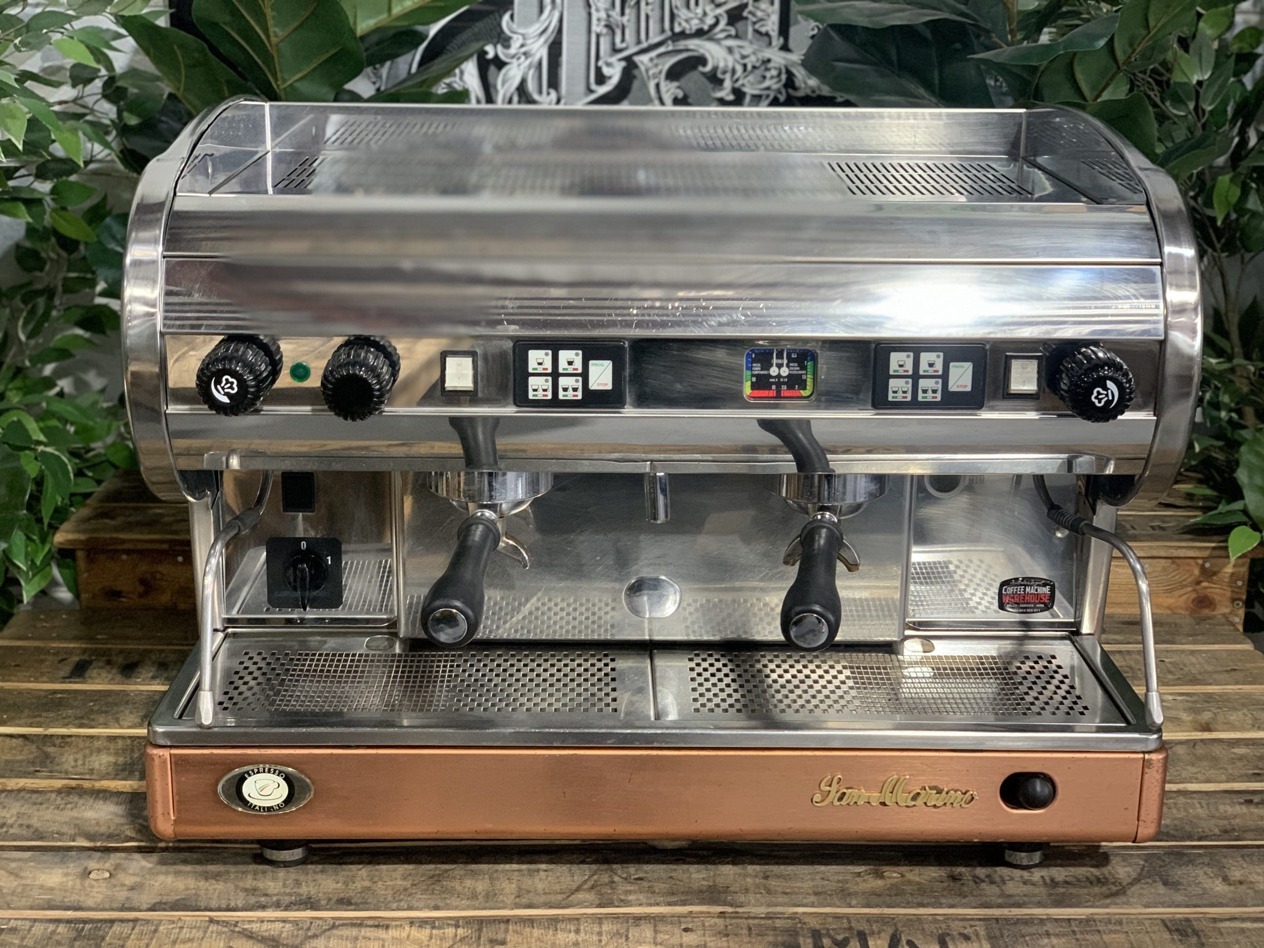 San Marino Lisa 2 Group Stainless Steel Brass Base - 1076