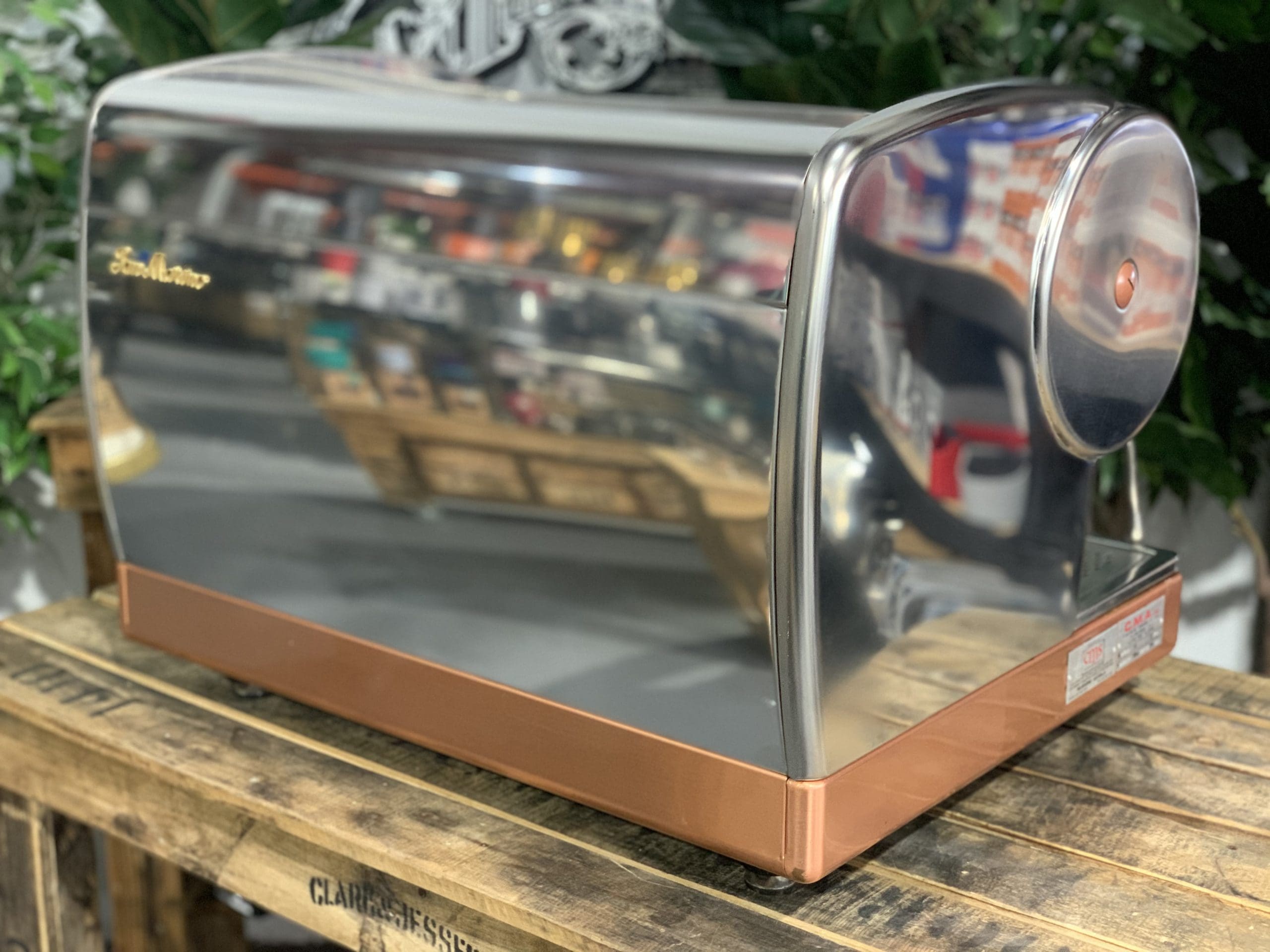 San Marino Lisa 2 Group Stainless Steel Brass Base - 1076