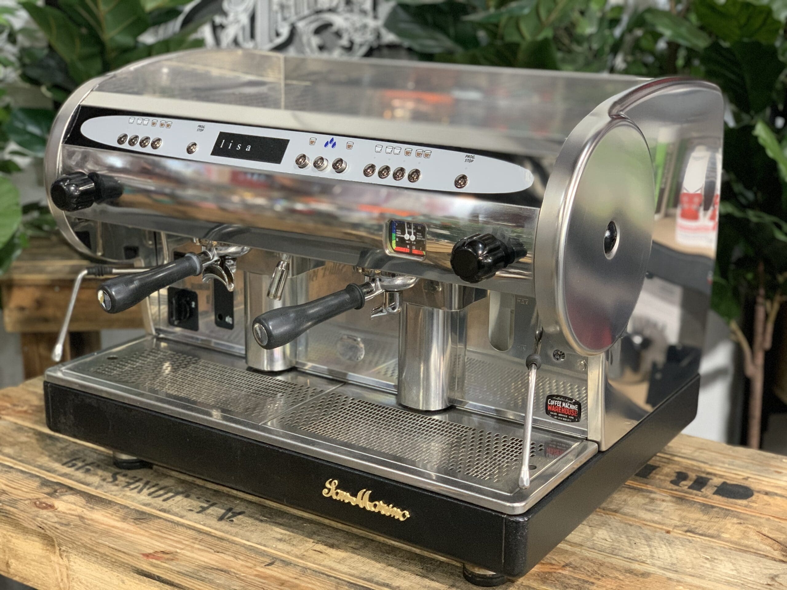 San Marino Lisa R - 2 Group Commercial Espresso Machine