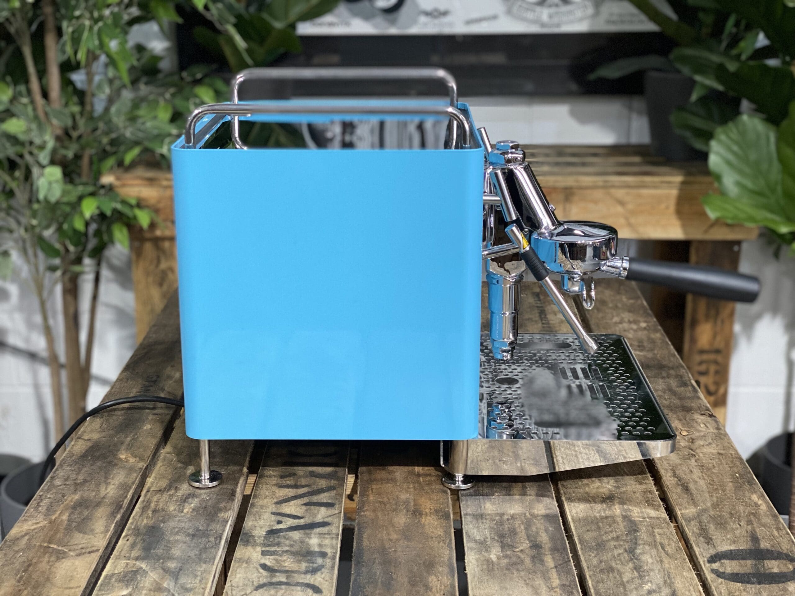 San Remo Cube R 1 Group Blue Espresso Coffee Machine - 15231