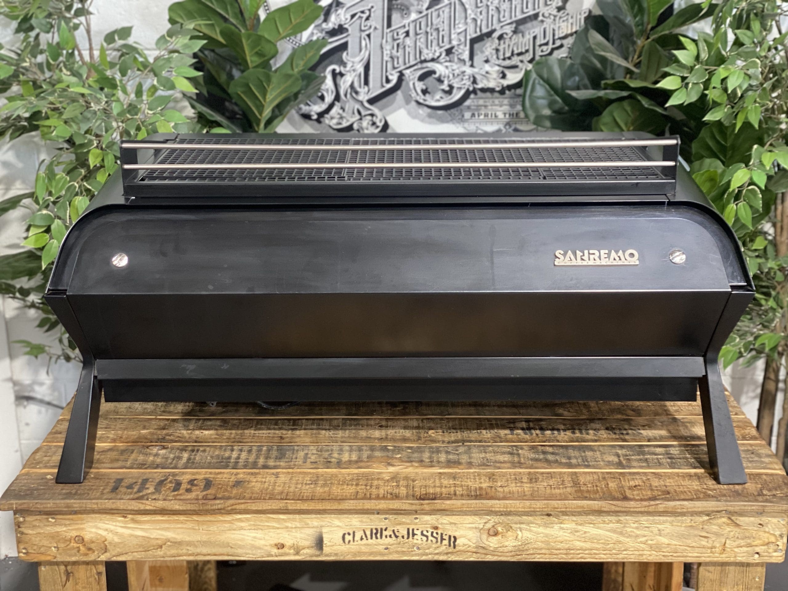 San Remo F18 3 Group Black Espresso Coffee Machine - 36078