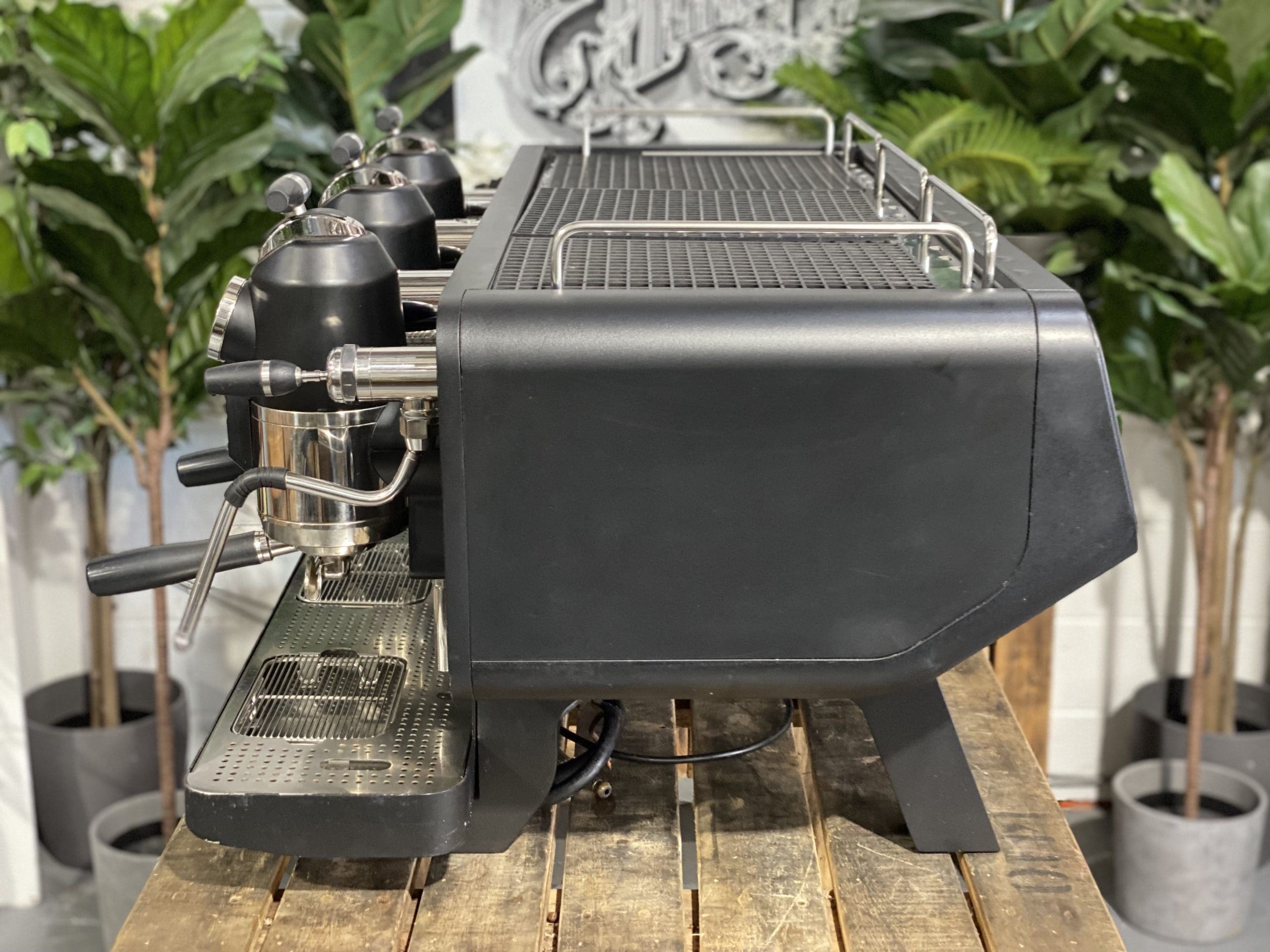 San Remo Opera - 3 Group Commercial Espresso Machine - Black