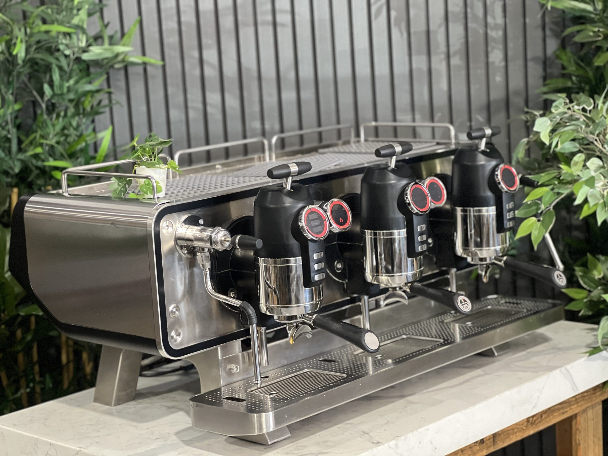 Sanremo Opera 3 Group Black & Stainless Espresso Coffee Machine - 38651