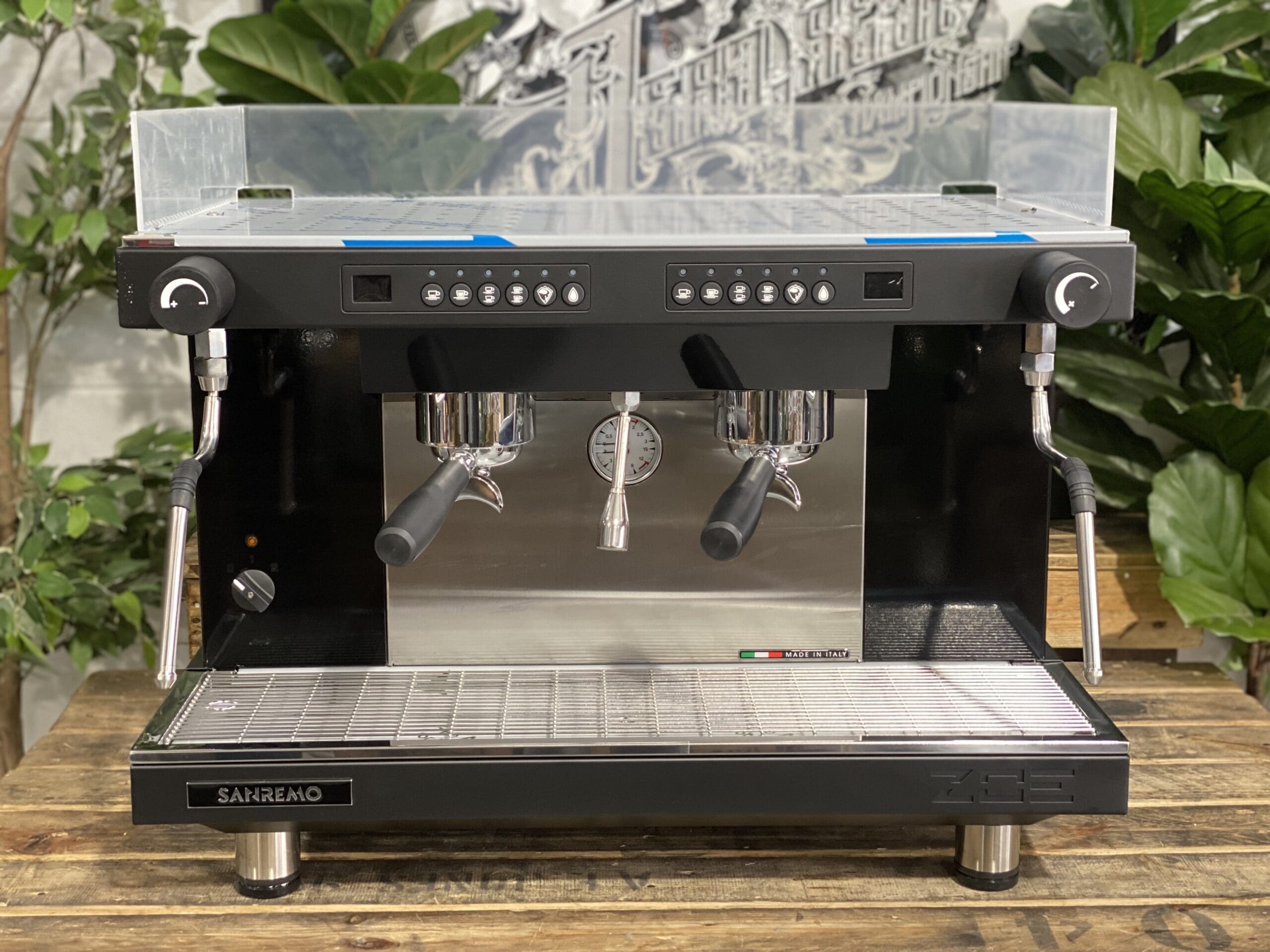 San Remo Zoe Competition High Cup - 2 Group Commercial Espresso Machine - Black