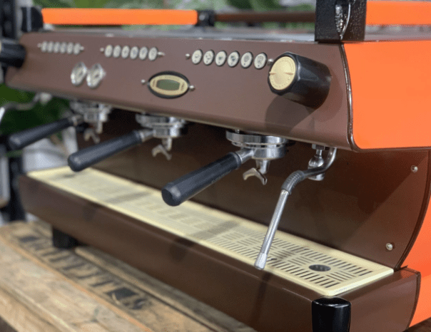La Marzocco GB5 3 Group Orange & Brown - 1267