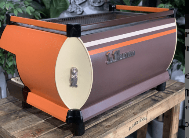 La Marzocco GB5 3 Group Orange & Brown - 1267