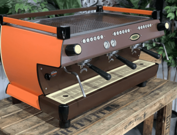 La Marzocco GB5 3 Group Orange & Brown - 1267