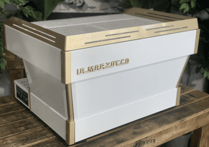 La Marzocco Linea PB 2 Group White & Gold - 1252