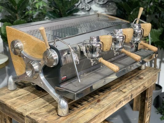 Slayer Espresso 3 Group Timber Espresso Coffee Machine - 1183