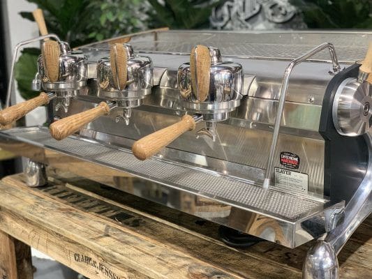 Slayer Espresso 3 Group Timber Espresso Coffee Machine - 1183